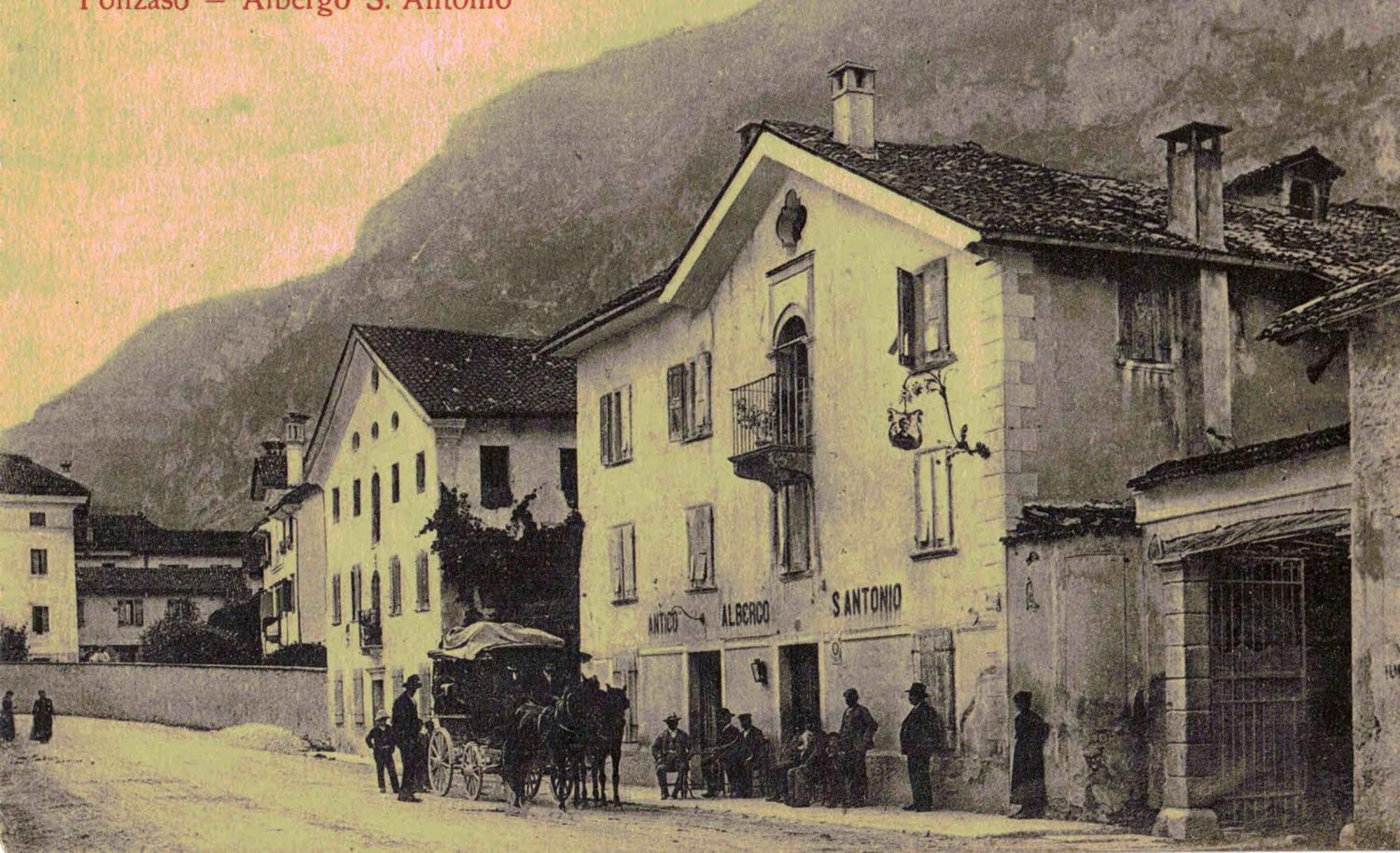 Antico Albergo Sant'Antonio Fonzaso ภายนอก รูปภาพ